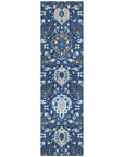 LOOMLAN Rugs Ilyara Navy Washable Indoor-Outdoor Rug