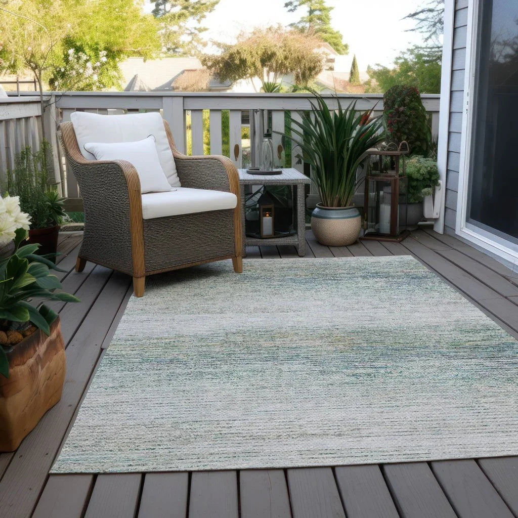LOOMLAN Rugs Inari Ivory Washable Indoor-Outdoor Rug