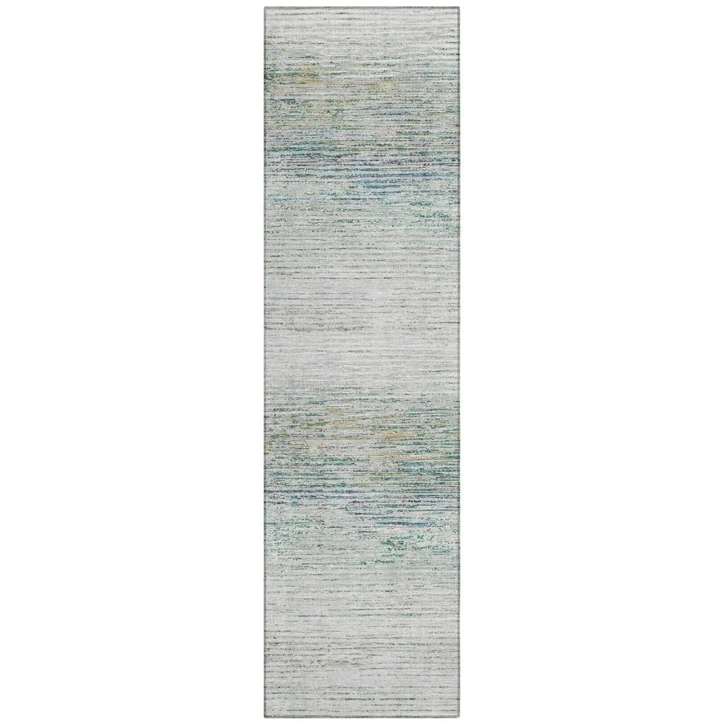 LOOMLAN Rugs Inari Ivory Washable Indoor-Outdoor Rug