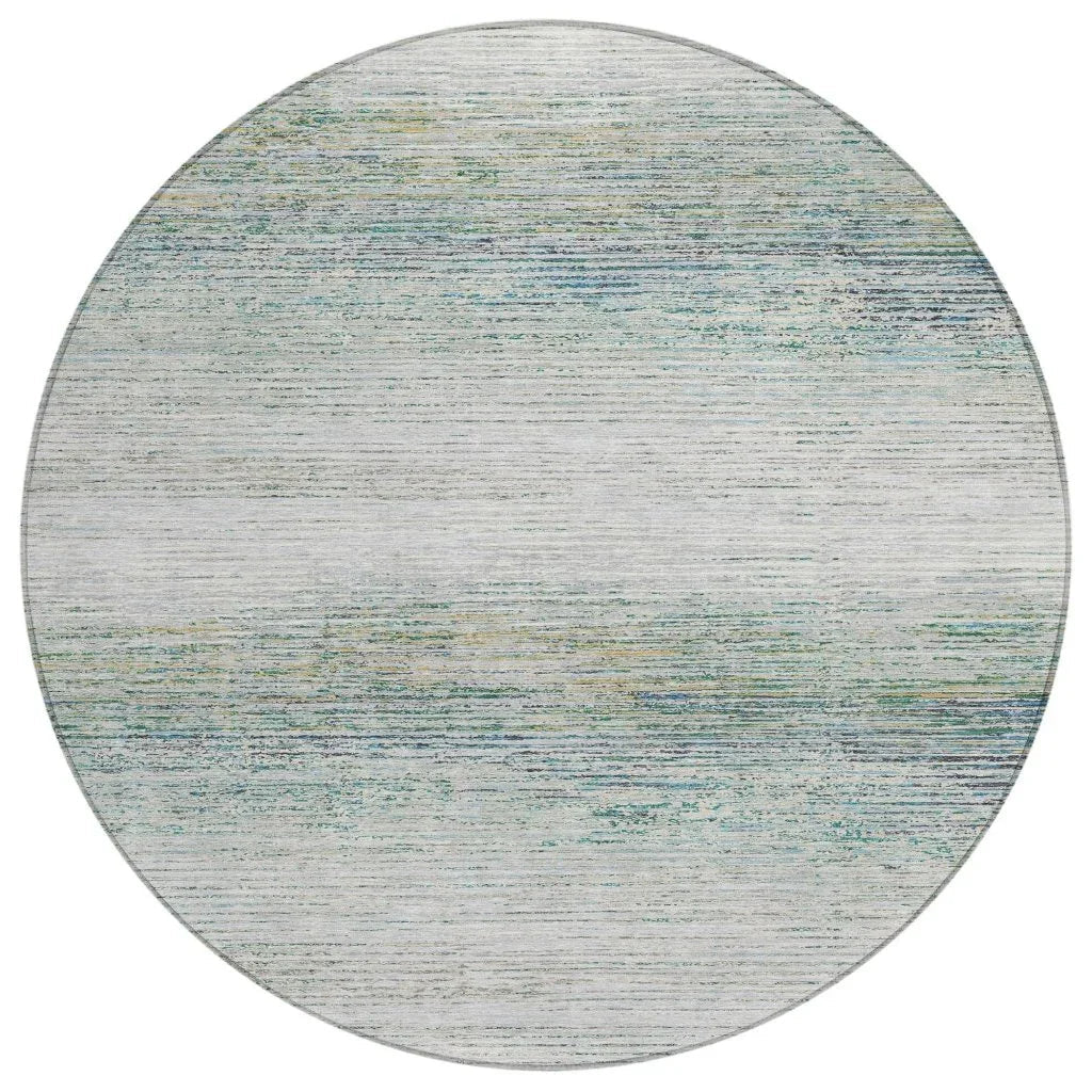 LOOMLAN Rugs Inari Ivory Washable Indoor-Outdoor Rug