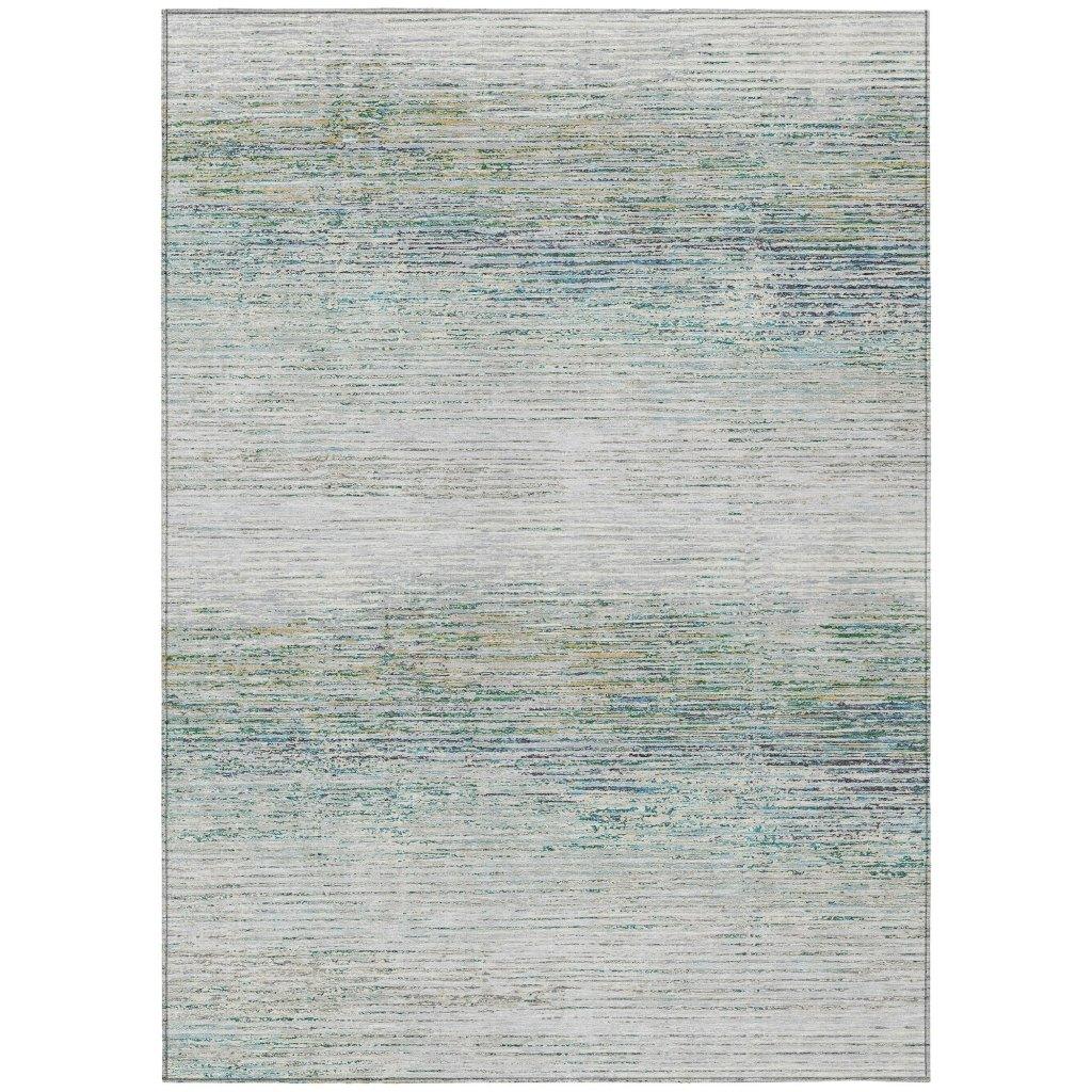 LOOMLAN Rugs Inari Ivory Washable Indoor-Outdoor Rug