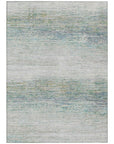 LOOMLAN Rugs Inari Ivory Washable Indoor-Outdoor Rug