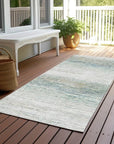 LOOMLAN Rugs Inari Ivory Washable Indoor-Outdoor Rug