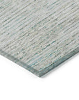 LOOMLAN Rugs Inari Ivory Washable Indoor-Outdoor Rug