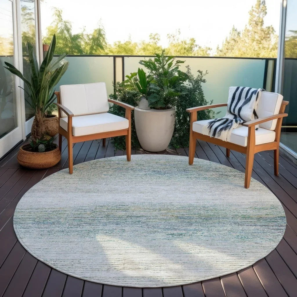 LOOMLAN Rugs Inari Ivory Washable Indoor-Outdoor Rug