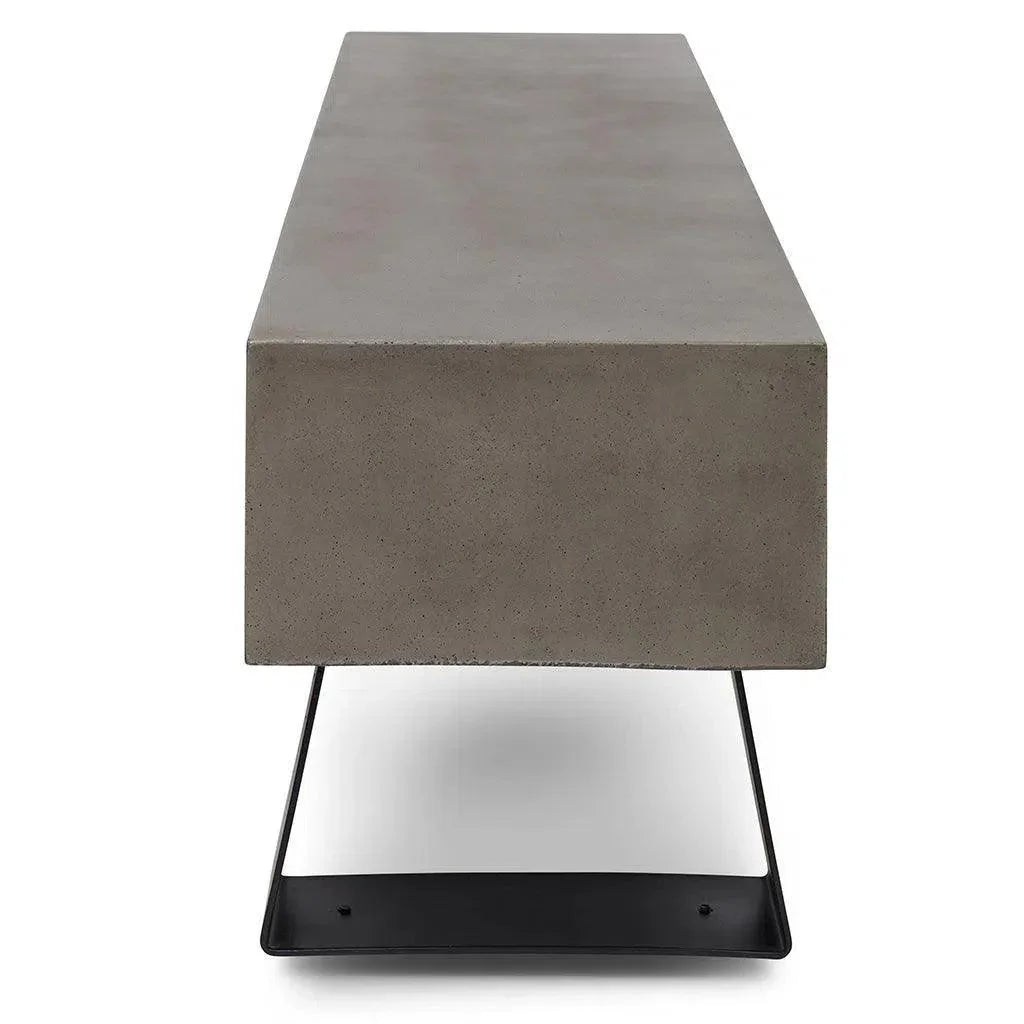 Industrial Fiber Reinforced Concrete Bench - LOOMLAN - Urbia - Outdoor Benches