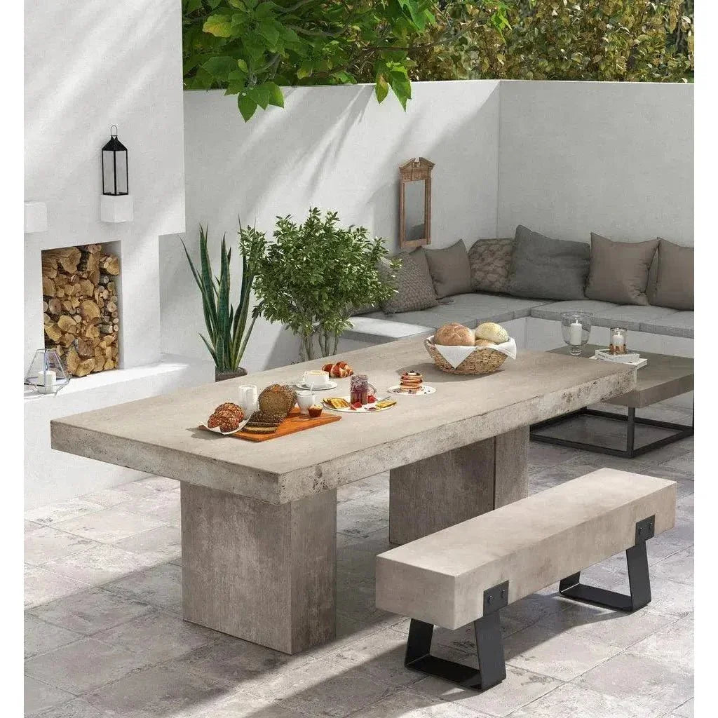 Industrial Fiber Reinforced Concrete Bench - LOOMLAN - Urbia - Outdoor Benches