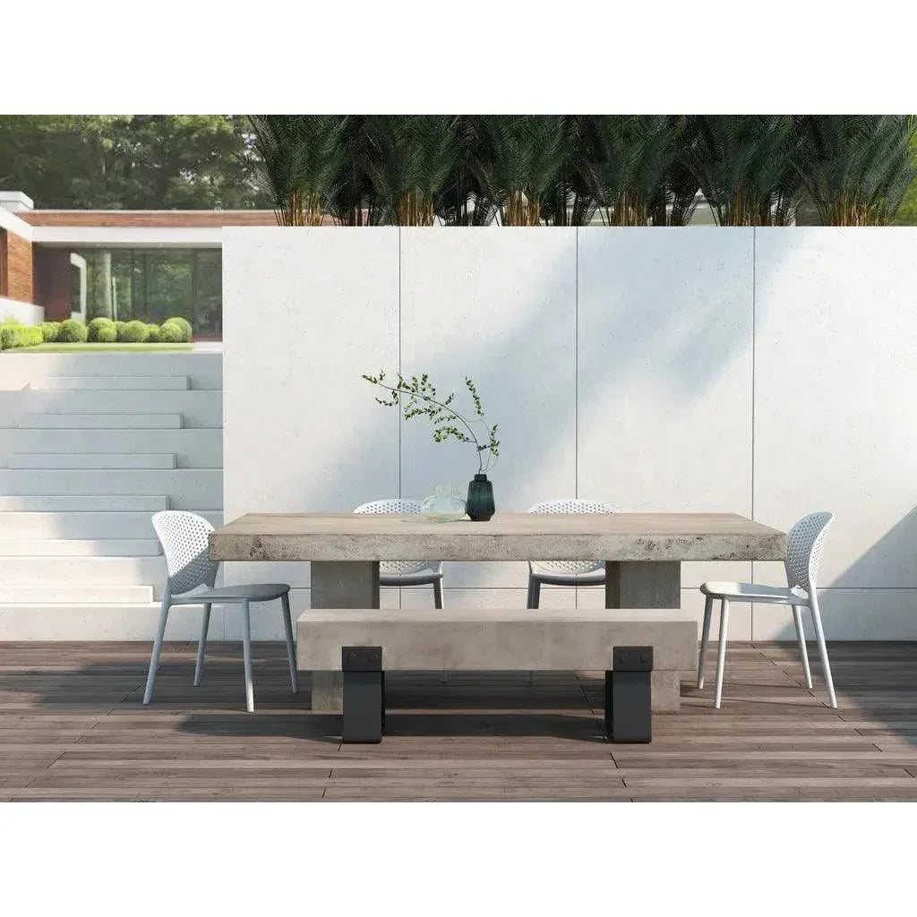 Industrial Fiber Reinforced Concrete Bench - LOOMLAN - Urbia - Outdoor Benches