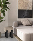 Industrial Fiber Reinforced Concrete Side Table - LOOMLAN - Urbia - Outdoor Side Tables