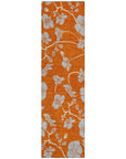 LOOMLAN Rugs Inoa Orange Washable Indoor-Outdoor Rug