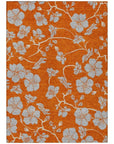 LOOMLAN Rugs Inoa Orange Washable Indoor-Outdoor Rug