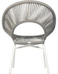 Seasonal Living Ionian 2PC Coconut White Patio Dining Chairs