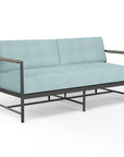 Pietra Sunbrella Modern Outdoor Loveseat