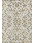 LOOMLAN Rugs Irene Ivory Washable Indoor-Outdoor Rug