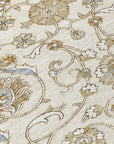 LOOMLAN Rugs Irene Ivory Washable Indoor-Outdoor Rug