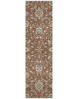 LOOMLAN Rugs Irene Orange Washable Indoor-Outdoor Rug