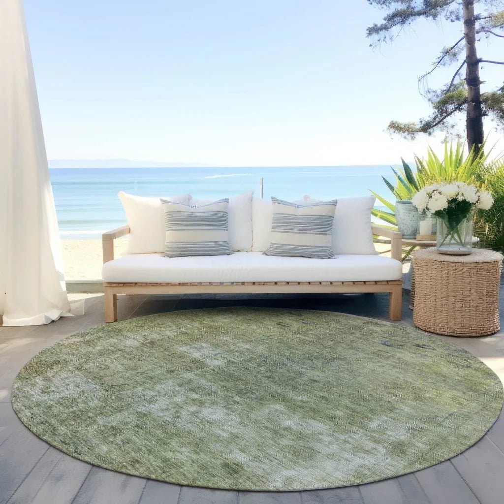LOOMLAN Rugs Isadorae Aloe Washable Indoor-Outdoor Rug