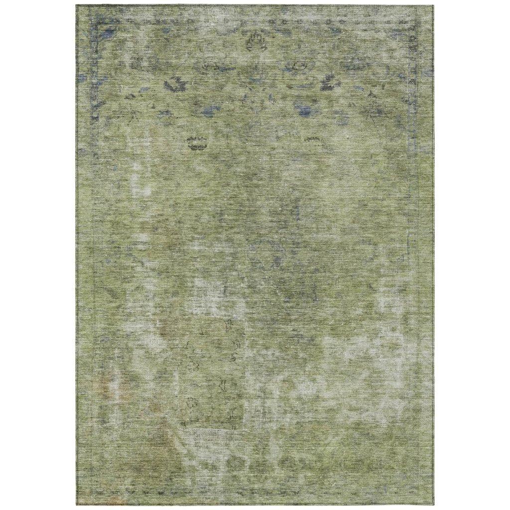 LOOMLAN Rugs Isadorae Aloe Washable Indoor-Outdoor Rug