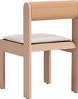Island Aluminum Brown Dining Chair 2PC - LOOMLAN - Zuo Modern - Outdoor Dining Chairs