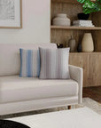 LOOMLAN Ivy Striped Outdoor Throw Pillows