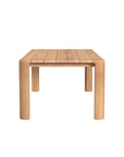 Natural Teak Outdoor Dining Table