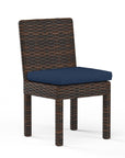 Montecito Sunbrella Armless Outdoor Dining Chair 2PC