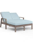 Laguna Sunbrella Outdoor Double Chaise Lounge