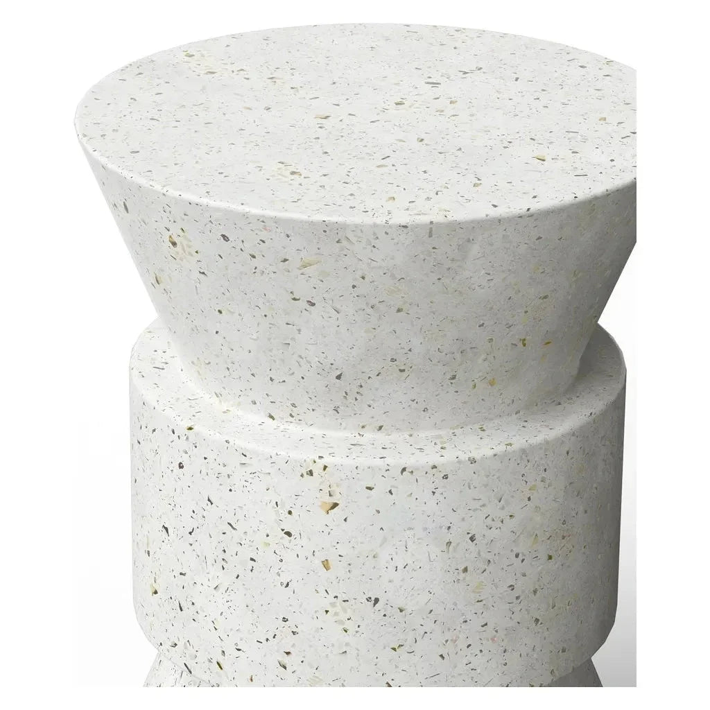Jackson Unique Shaped Concrete Outdoor Stool - LOOMLAN - Urbia - Garden Stools