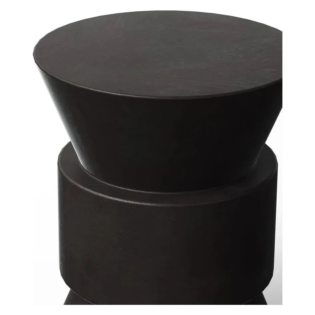 Jackson Unique Shaped Concrete Outdoor Stool - LOOMLAN - Urbia - Garden Stools