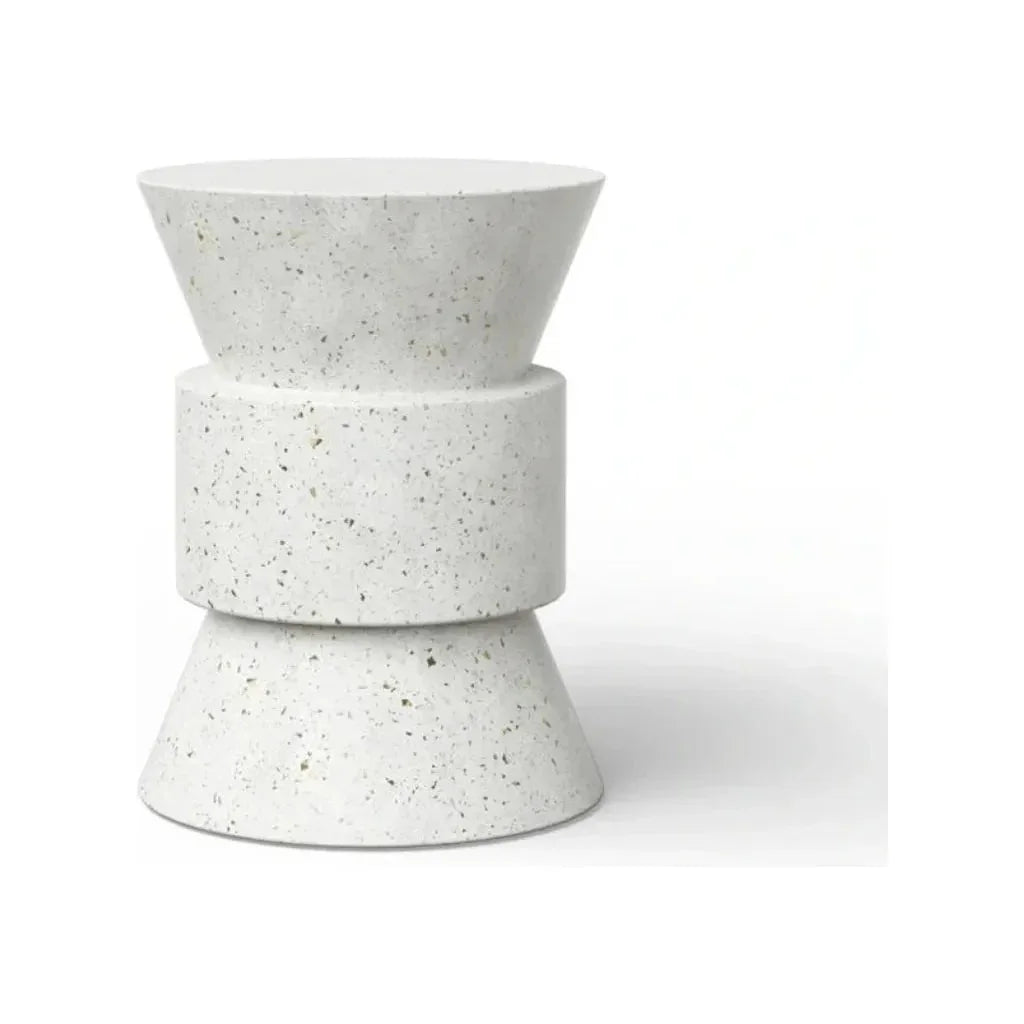 Jackson Unique Shaped Concrete Outdoor Stool - LOOMLAN - Urbia - Garden Stools