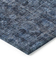 LOOMLAN Rugs Jane Blue Washable Indoor-Outdoor Rug