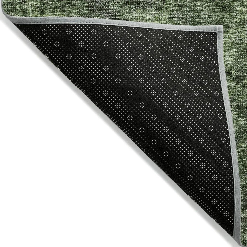 LOOMLAN Rugs Jane Green Washable Indoor-Outdoor Rug