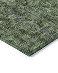 LOOMLAN Rugs Jane Green Washable Indoor-Outdoor Rug