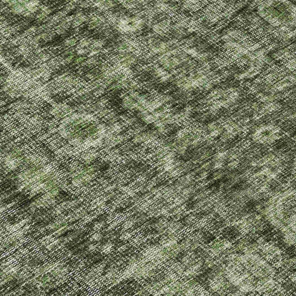 LOOMLAN Rugs Jane Green Washable Indoor-Outdoor Rug