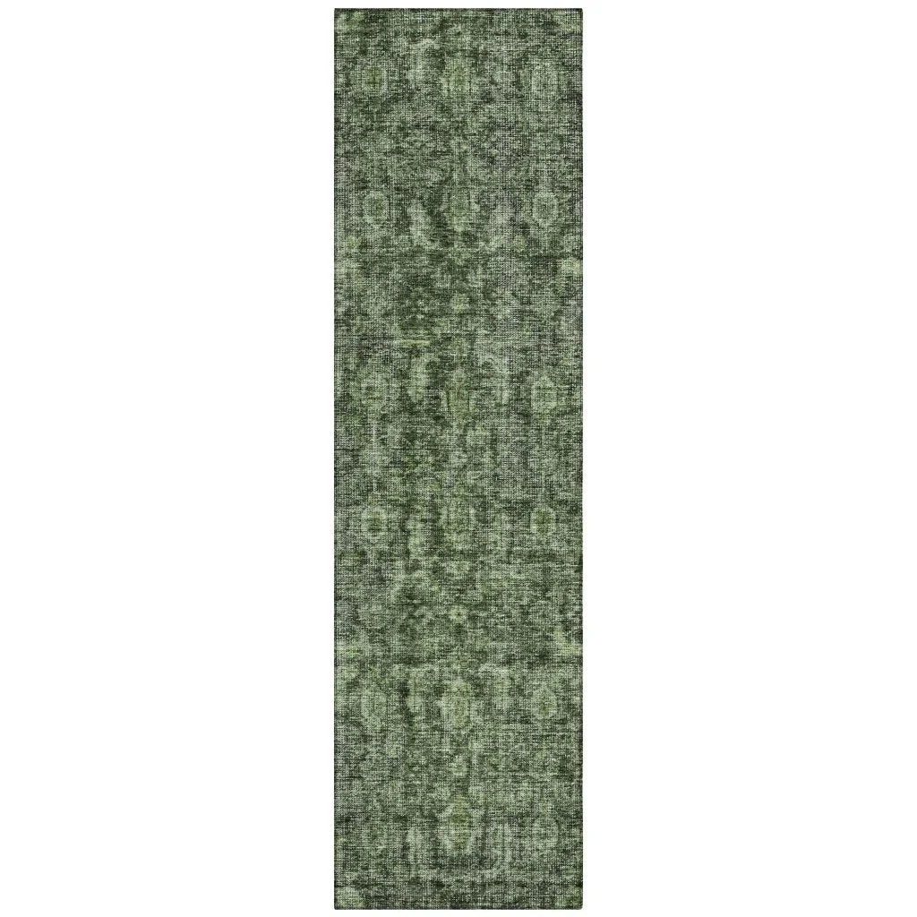 LOOMLAN Rugs Jane Green Washable Indoor-Outdoor Rug