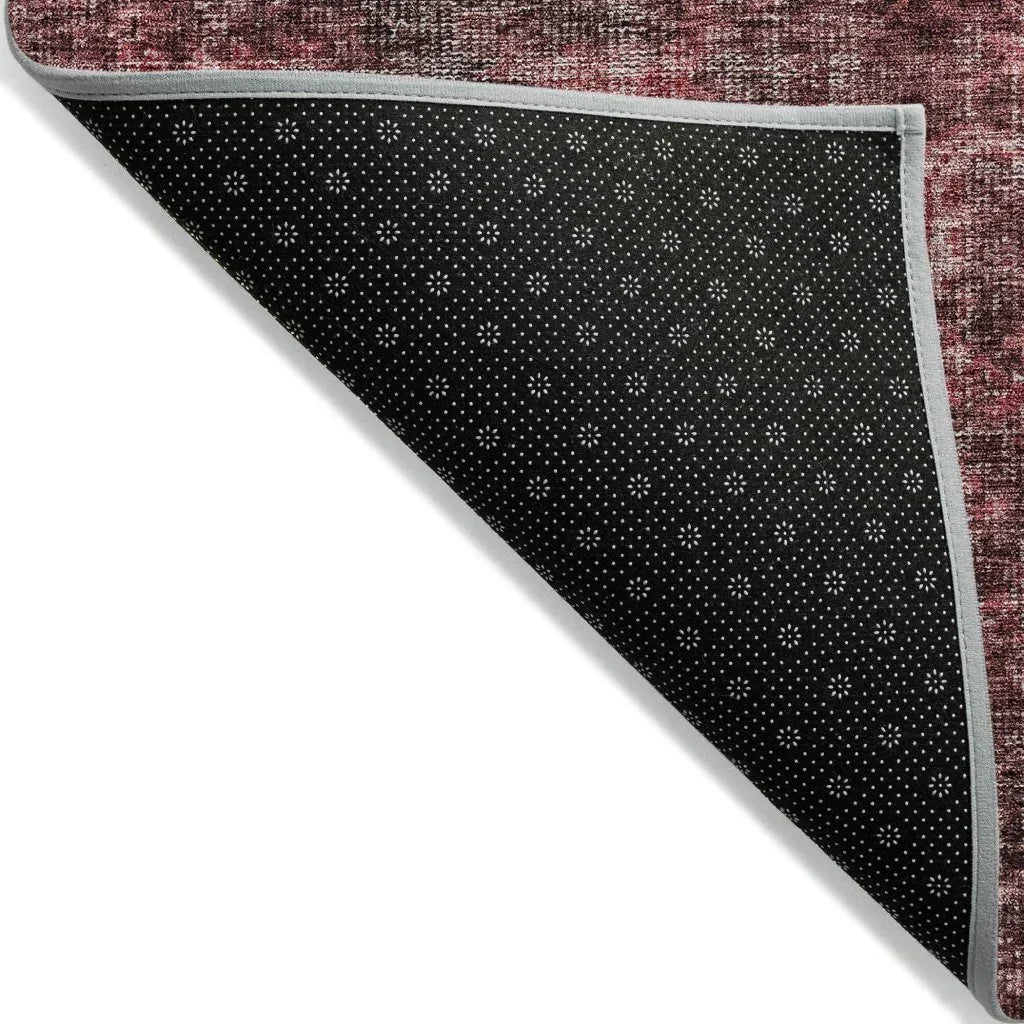 LOOMLAN Rugs Jane Pink Washable Indoor-Outdoor Rug