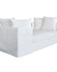 Jason Outdoor Slipcovered Daybed White - LOOMLAN - Artesia - Outdoor Sofas & Loveseats