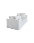 Jason Outdoor Slipcovered Daybed White - LOOMLAN - Artesia - Outdoor Sofas & Loveseats