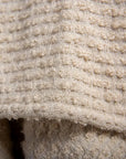 LOOMLAN Jay Cream Outdoor Throw Blanket