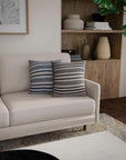 LOOMLAN Jillian Striped Outdoor Throw Pillows