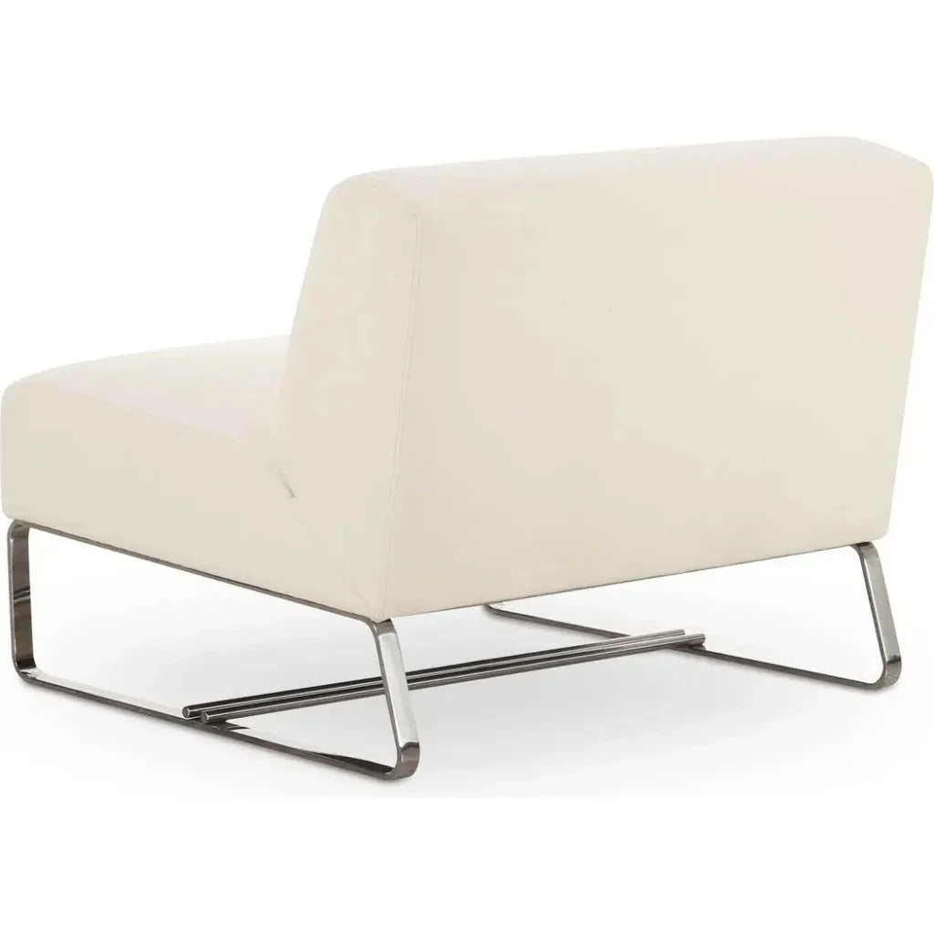 Jules Performance Fabric Outdoor Accent Chair Aluminium Leg - LOOMLAN - Moe's Home - Outdoor Accent Chairs
