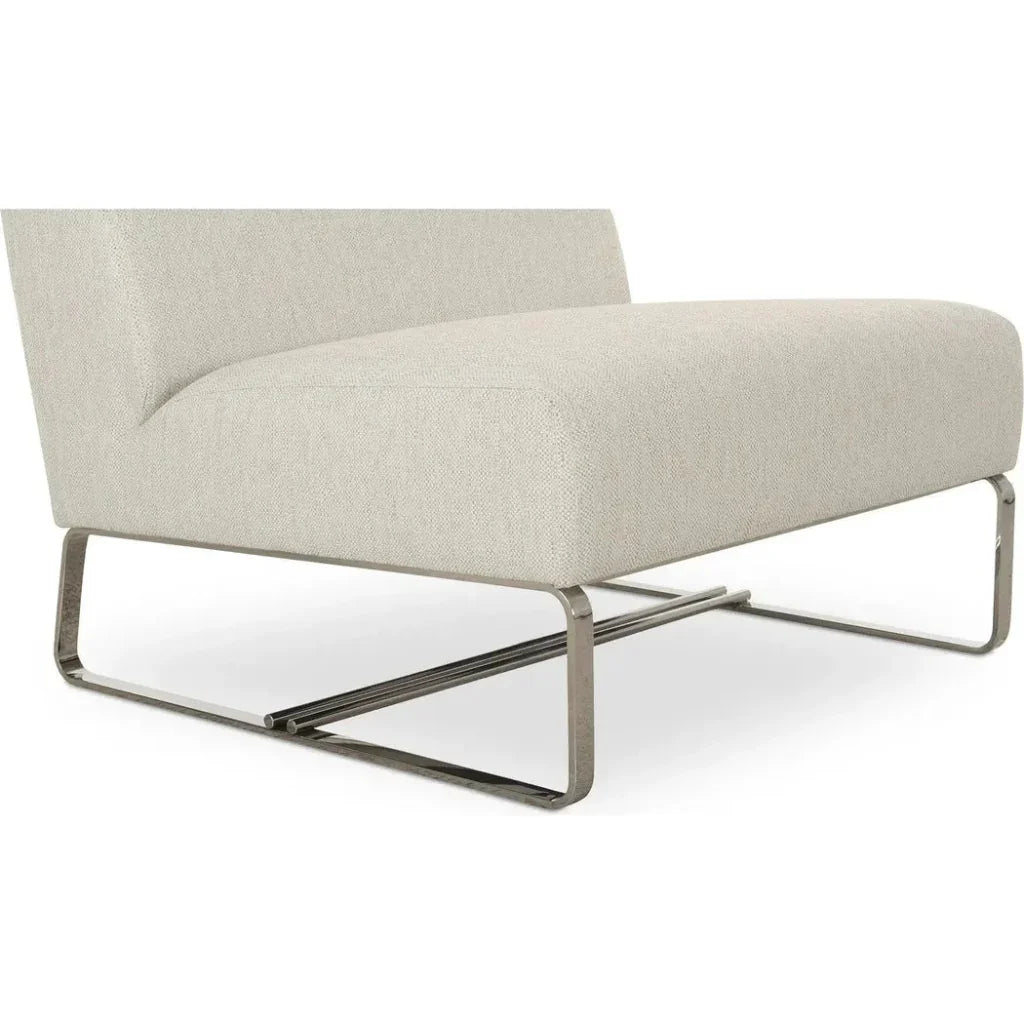Jules Performance Fabric Outdoor Accent Chair Aluminium Leg - LOOMLAN - Moe&#39;s Home - Outdoor Accent Chairs