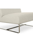 Jules Performance Fabric Outdoor Accent Chair Aluminium Leg - LOOMLAN - Moe's Home - Outdoor Accent Chairs