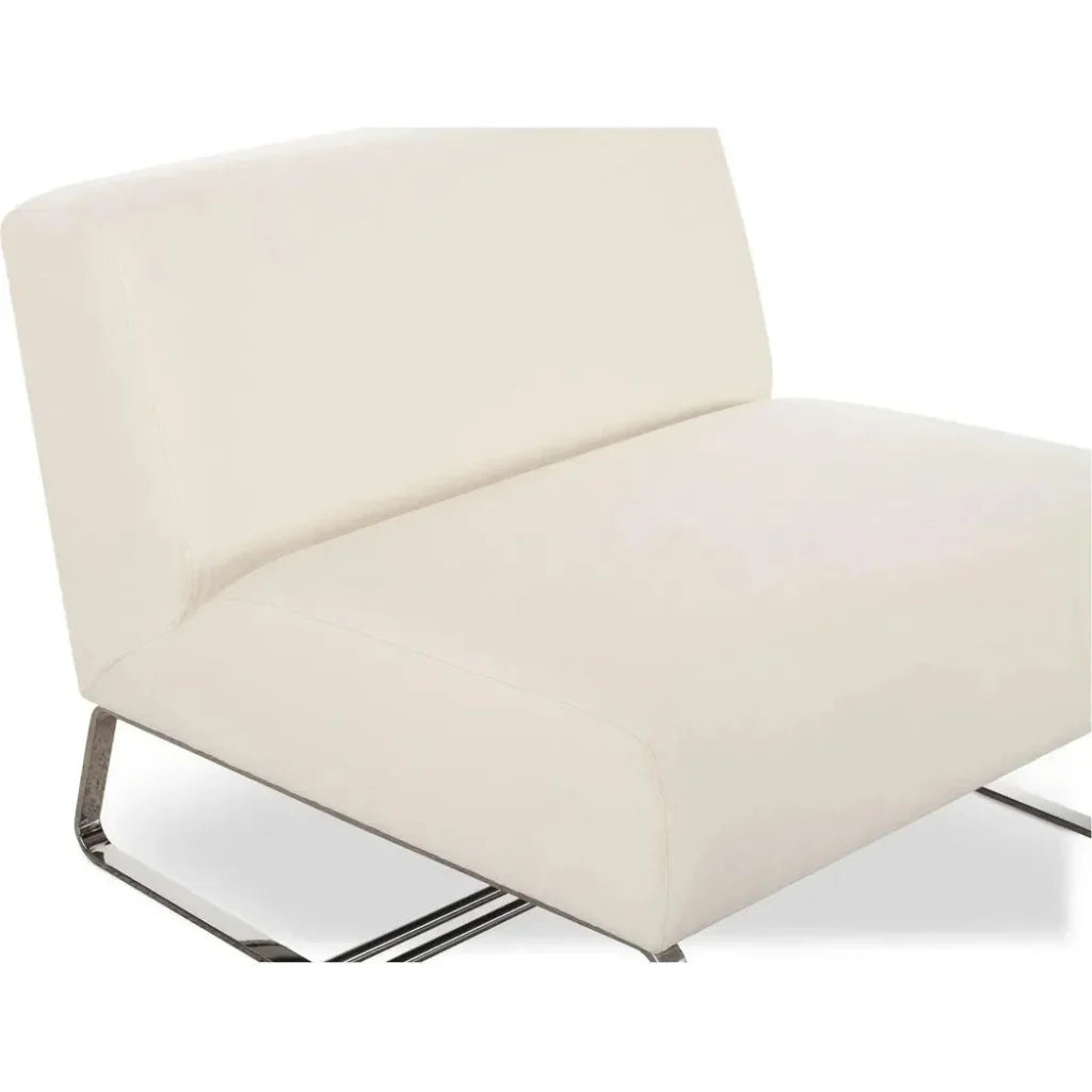 Jules Performance Fabric Outdoor Accent Chair Aluminium Leg - LOOMLAN - Moe's Home - Outdoor Accent Chairs
