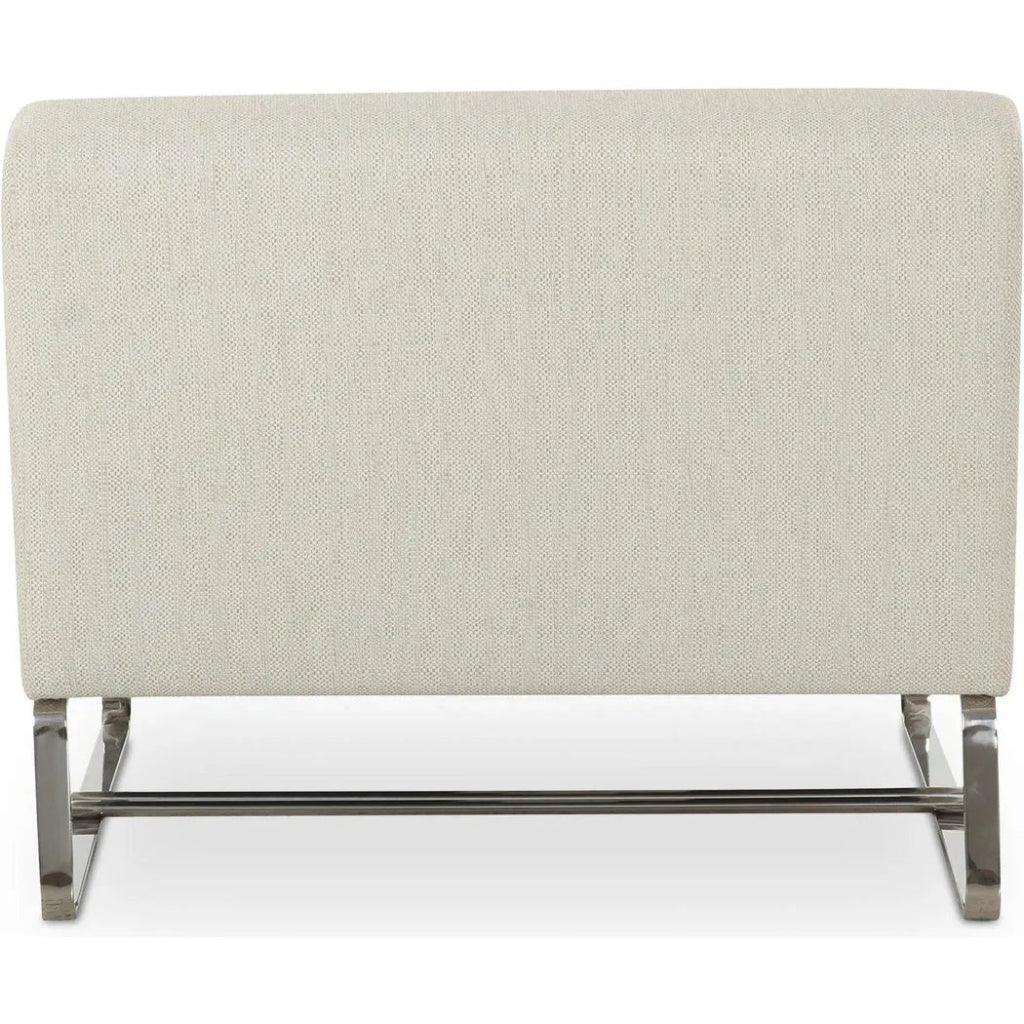 Jules Performance Fabric Outdoor Accent Chair Aluminium Leg - LOOMLAN - Moe&#39;s Home - Outdoor Accent Chairs