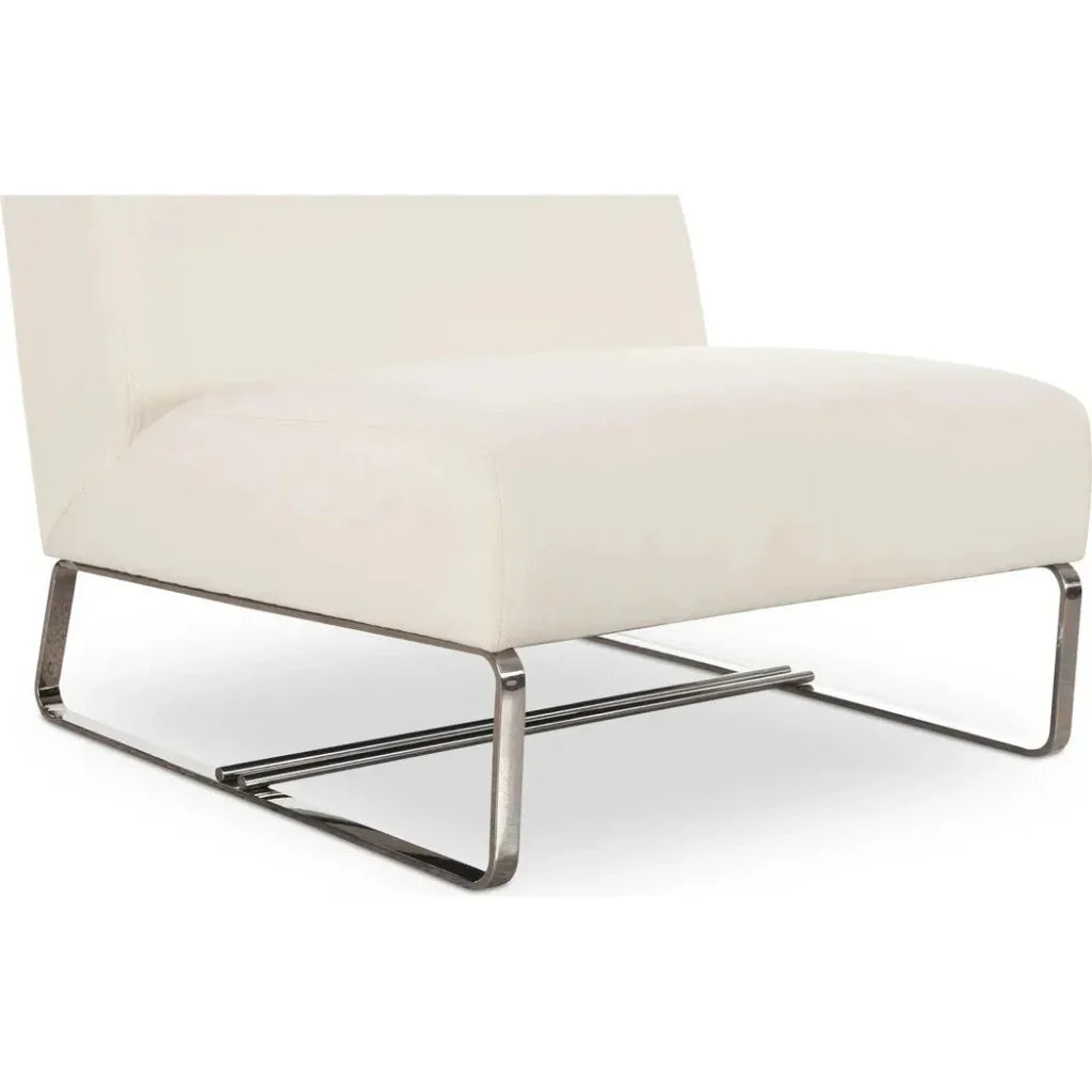 Jules Performance Fabric Outdoor Accent Chair Aluminium Leg - LOOMLAN - Moe&#39;s Home - Outdoor Accent Chairs
