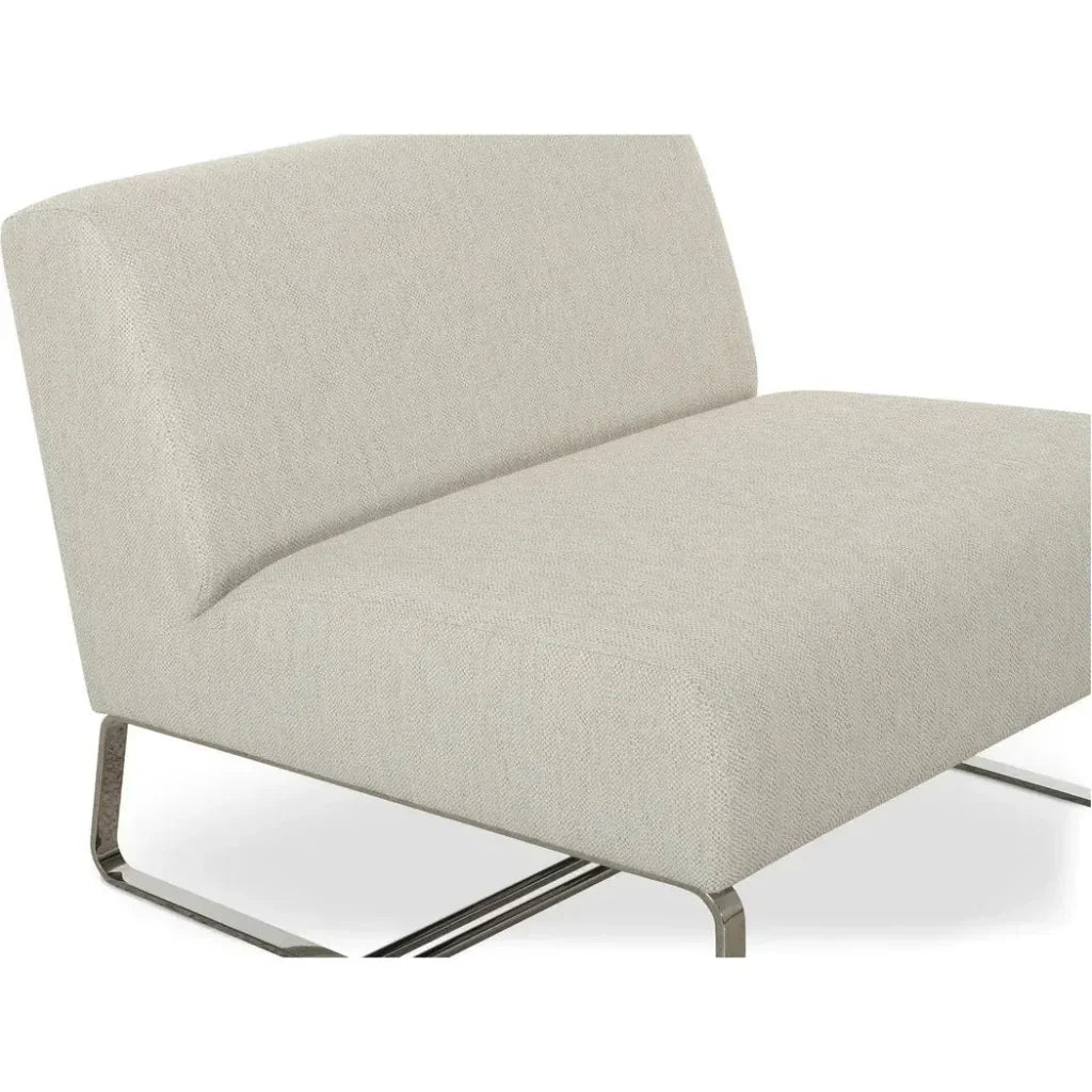 Jules Performance Fabric Outdoor Accent Chair Aluminium Leg - LOOMLAN - Moe&#39;s Home - Outdoor Accent Chairs