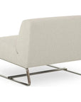 Jules Performance Fabric Outdoor Accent Chair Aluminium Leg - LOOMLAN - Moe's Home - Outdoor Accent Chairs