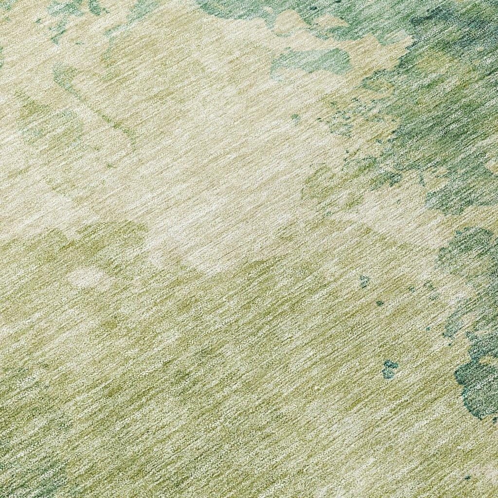 LOOMLAN Rugs Julian Green Washable Indoor-Outdoor Rug