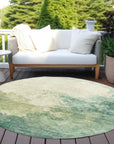 LOOMLAN Rugs Julian Green Washable Indoor-Outdoor Rug